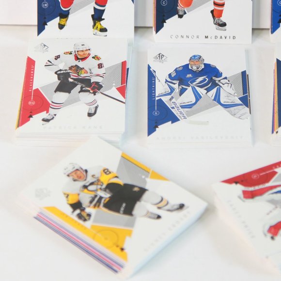 2018/19 Upper Deck SP Authentic Base Set 1-100 NHL Hockey Cards *Superstars* - Picture 4 of 4